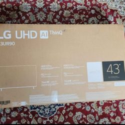 LG 43-Inch Class UR9000 Series LED 4K UHD Smart

webOS 23 w/ ThinQ AI TV