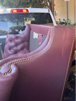 Vintage Hancock and Moore Leather Couch