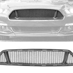 Fits 15-17 Ford Mustang Front Upper Mesh Grill