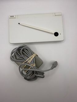 Nintendo DSi White Handheld Console Wi-Fi NTSC-J TWL-001(JPN) Stylus Charger