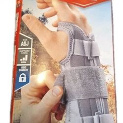 Ace Deluxe Wrist Brace Adjustable Right Hand Firm Carpal Tunnel Stabilizer Brand New