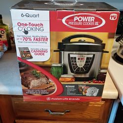 Power Pressure Cooker XL 6 Quarts