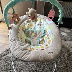 Winnie The Pooh Vibrating/Bouncer Chair
