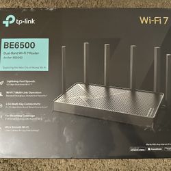 TP-Link Archer BE6500 Wi-Fi 7 Router