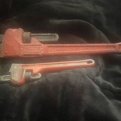 Heavy Duty Pipe Wrench Set