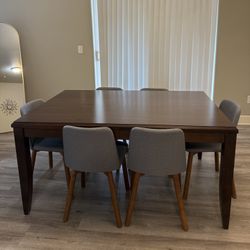 Dining Table with Chairs for Sale  $250