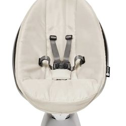 4 moms Mamaroo 5 motion birch color with tags + newborn insert + 2 boxes