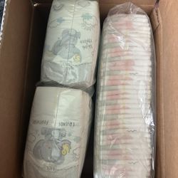 Newborn Diapers Unopened Plastic