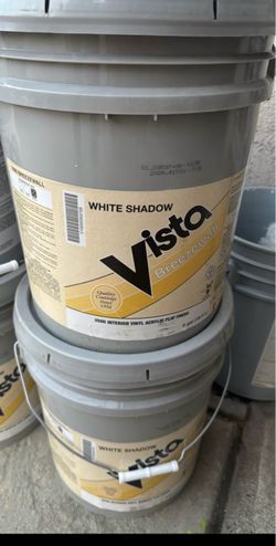 Flat/ Interior/ color white shadow‼️ 3 (5 gallons)