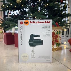 KITCHENAID CORDLESS HAND MIXER 7 SPEED EXCLUSIVE COLOR 