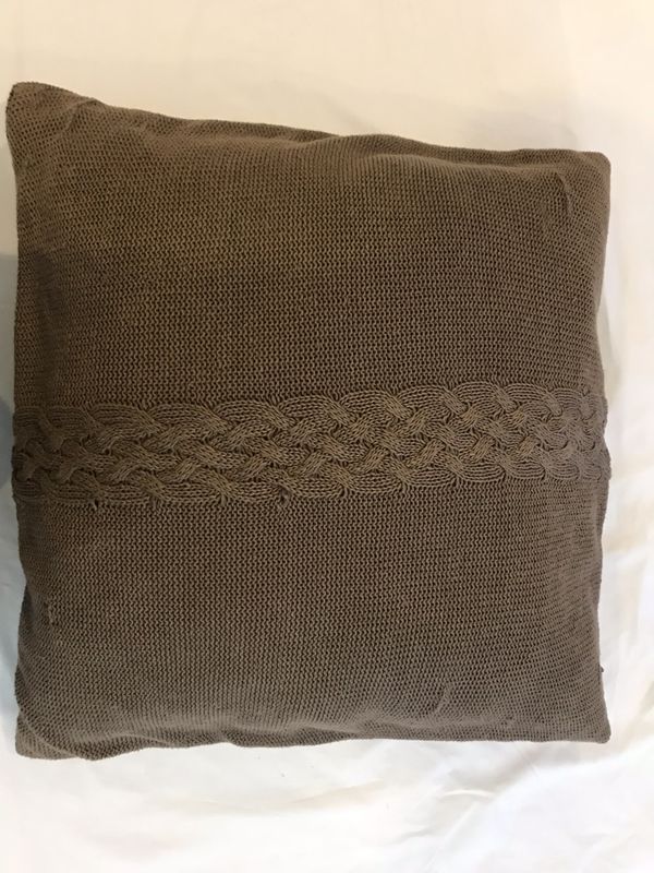 Restoration Hardware Knit Throw Pillow for Sale in Gilbert, AZ OfferUp