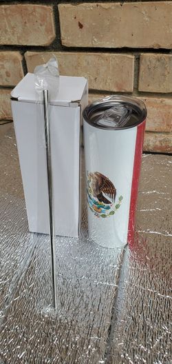 Mexican Flag Custom 20oz Tumbler 