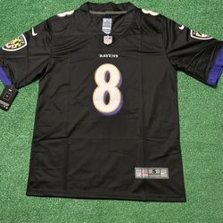 Baltimore Ravens Lamar Jackson Black Jersey