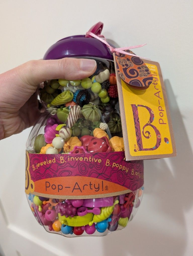 B Pop Arty Bead Bracelet Craft Snap Beads
