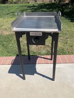 Quemador de alta presión con plancha de acero inoxidable