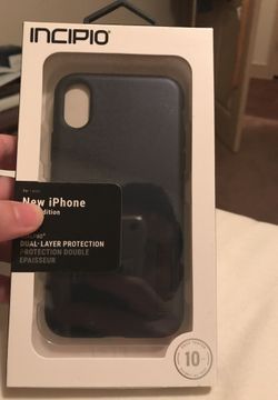 Incipio iPhone X case dual layer