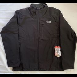 New Men Black The North  Face Apex Bionic  Soft Shell  Jacket  