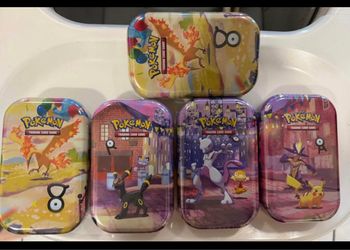 Pokemon 30th mini tins