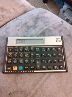 Hp 12c calculator