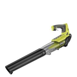 RYOBI ONE+ 18V 100 MPH 280 CFM Cordless Battery Variable-Speed Jet Fan Leaf Blower (Tool Only)