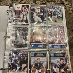 Rookie Card Football Binder 