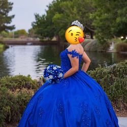 Royal Blue 15nera Dress