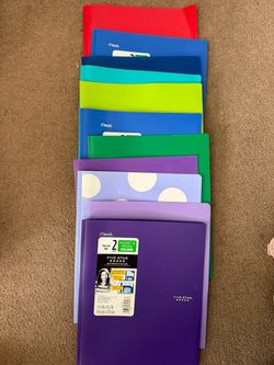 11 pack Folders New