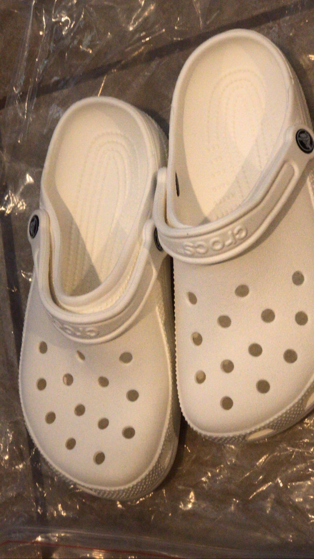White crocs