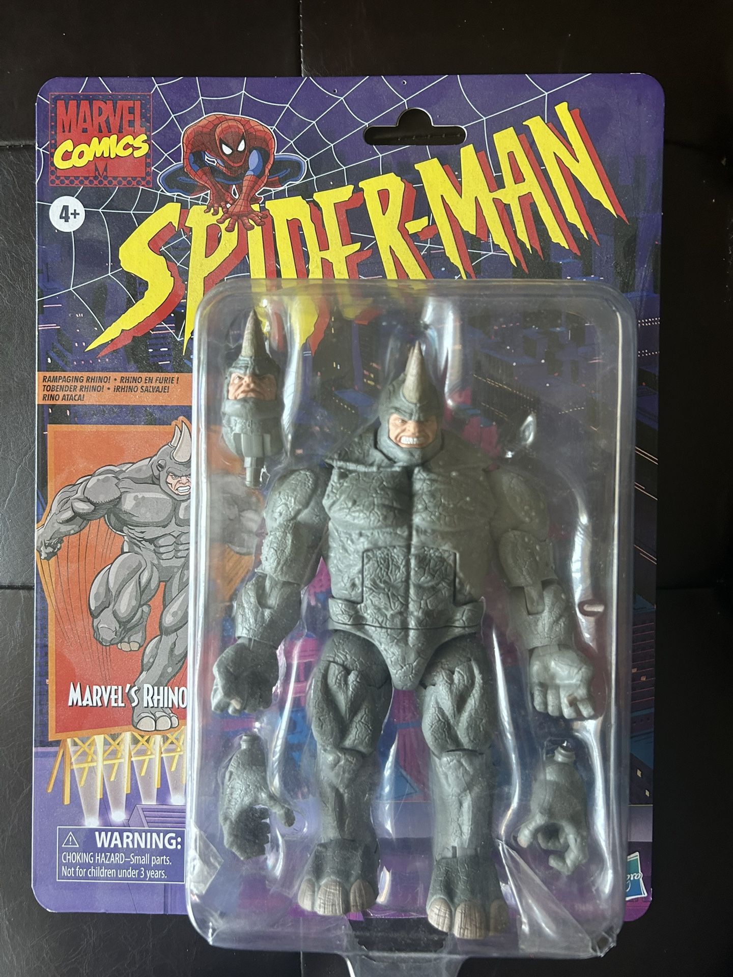 Marvel Legends, Marvels Rhino Retro Card Figure 