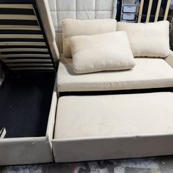 Tan 2 Pc Couch