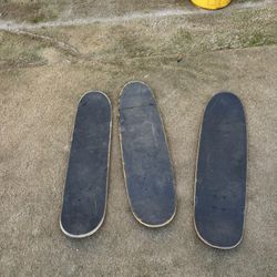 Skateboard Decks(3. For 30)(1 For 10)