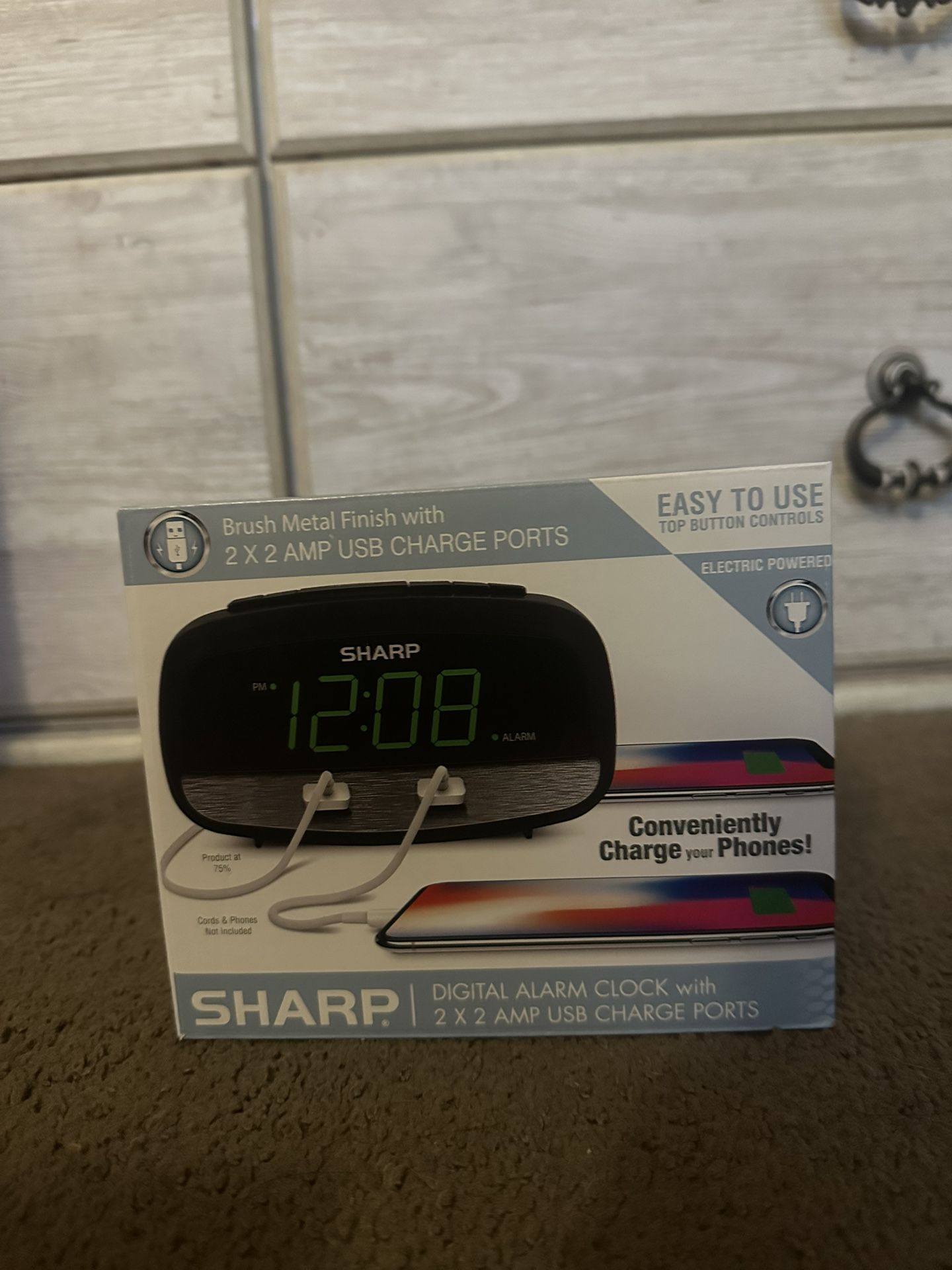 Alarm Clock & Charger 