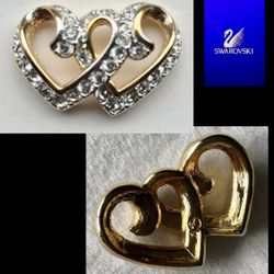 Swarovski heart pendant