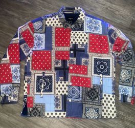 Bandana Patchwork Quilted Jacket