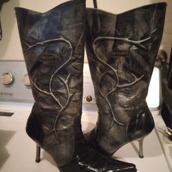 botas de mujer anguila número 8 semi nuevas