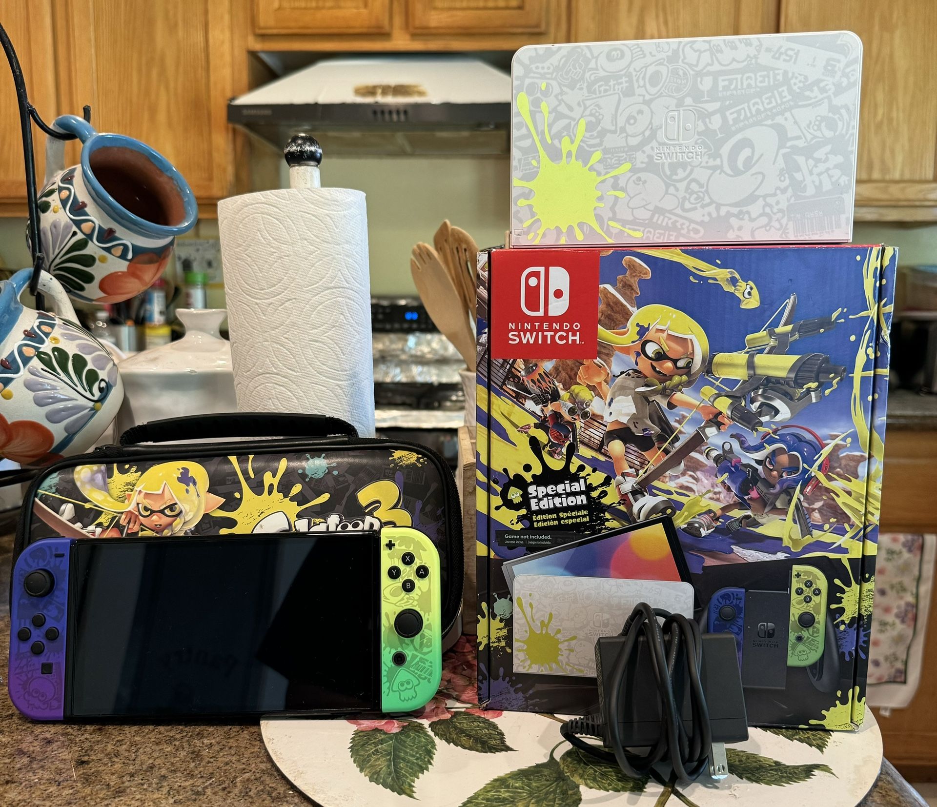 Nintendo Switch OLED Bundle Console System 