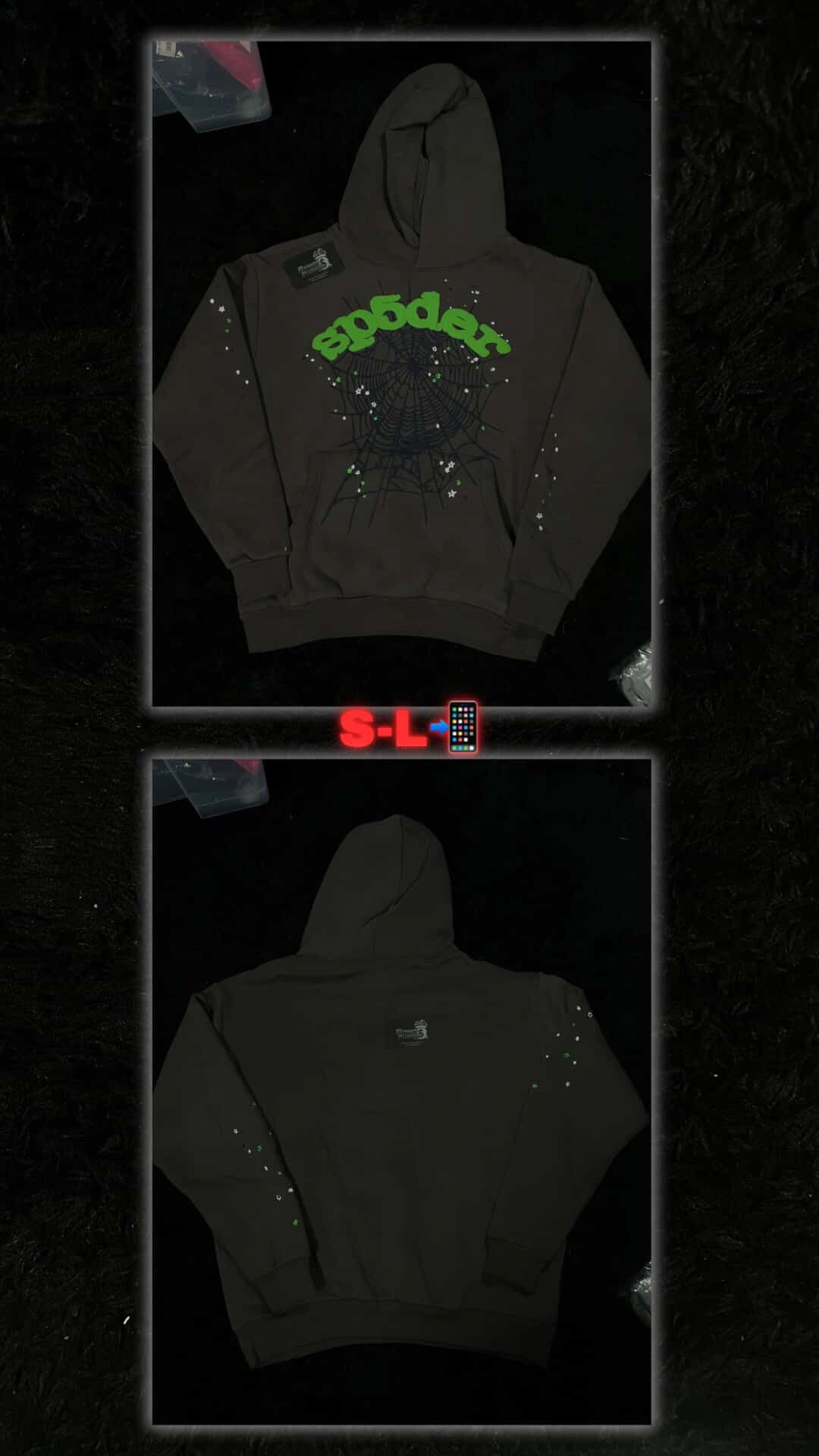 Spider Hoodies All Sizes Available