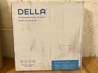 Della mini split 25’ line set new in box