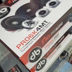 New DB Drive 6.5 & Tweeter Bundle 