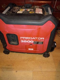 Predator super quiet inverter 3500