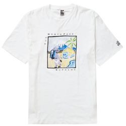 Supreme The North Face Sketch S/S Top Large White 