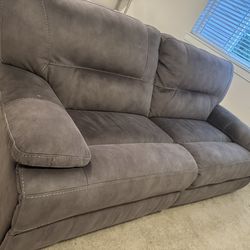 Reclining Sofa Gray