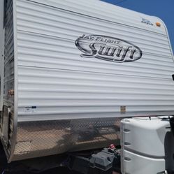 camp rv trailer