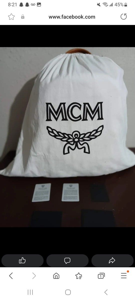 Medium M Stud Stark Mcm Backpack