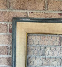 Very large display frame for card antique photos notes etc..