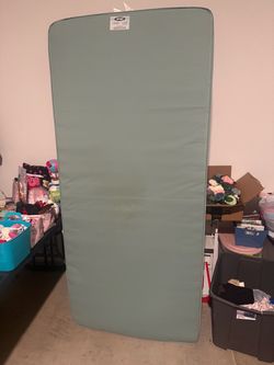 Twin Foam Mattress Light Green