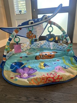 Disney Finding Nemo Lights And Music Activity Play Gym For Baby