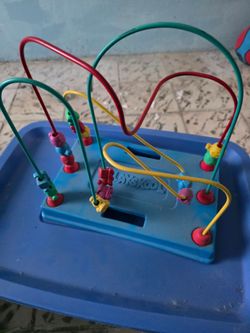 Vintage baby bean maze