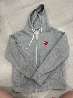 * SALE AS IS* CDG ZIPPED HOODIE