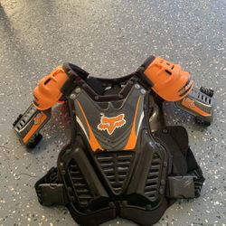 Kids dirt bike chest plate